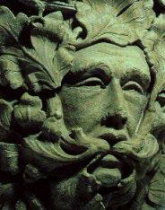 The Green Man’s message about rebirth is why he is so popular today. He’s come to symbolize the green movement. He’s a friend of the earth who is whispering to us to wake up and grow up, to march and dance with him in celebration of our relationship with nature. What green thing can we do today?