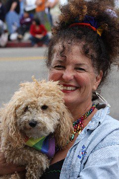 collette): photo by: angela brinskele, long beach pride, Marie Cartier
