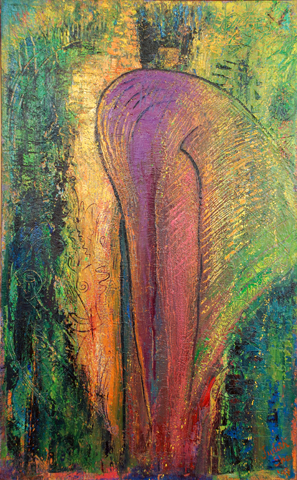 Inanna queen of heaven painting by Judith Shaw