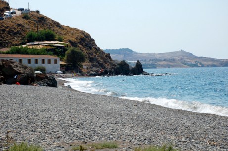 Eftalou beach, Lesbos, Greece