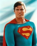 Christopher Reeves as "Superman."
