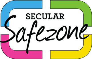 Logo for the Secular Safe Zone Project