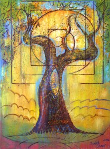 The Olive Tree painting by Judith Shaw