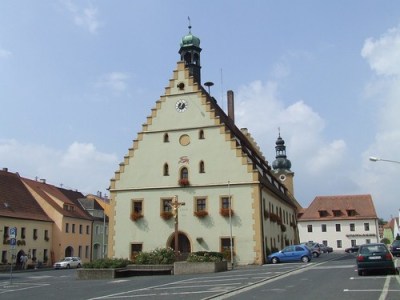 Hirschau town church