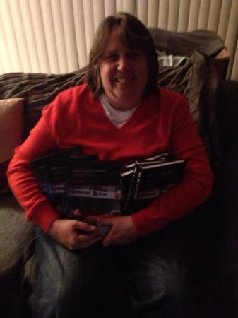 Kimba Wild, who bought FIVE books at the book launch to give to friends! So grateful for her!