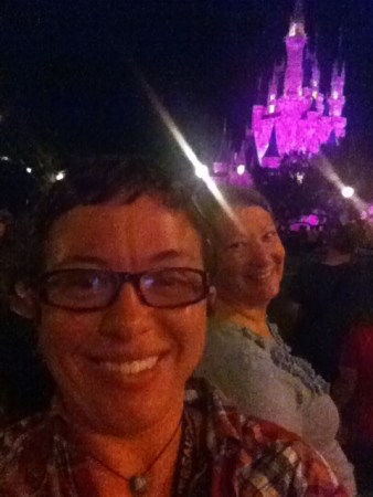 My mother and I at Disney in October.