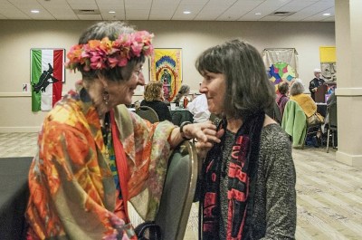 Lydia and Mary Beth. Photo by Kay Keys