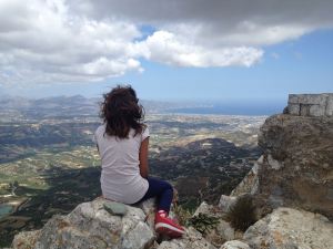 Goddess Pilgrim on Mount Juctas