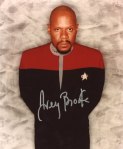 This is Captain Sisko, played by Avery Brooks