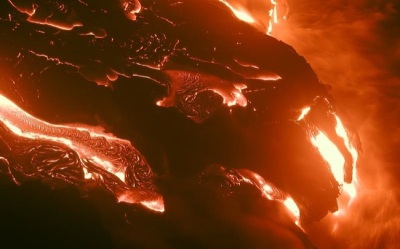 hot molten lava