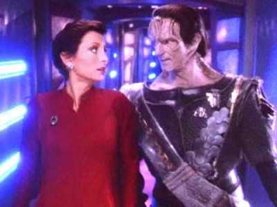 Major Kira and Gul Dukat