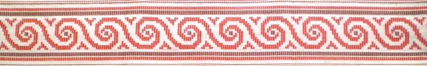 Cretan spiral weaving