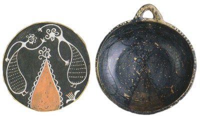 dancing bee women phaistos bowl and reconstruction