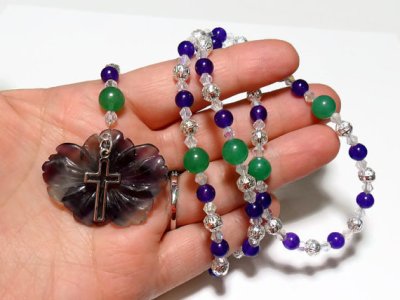 rosary- jewel stones