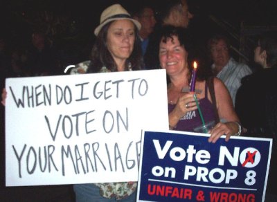 Prop 8 New Year's Protest 2008