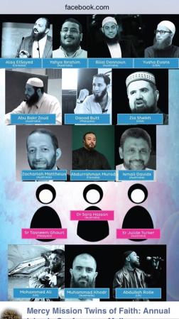 Mercy Missions Twins of Faith poster blue for boys pink for girls