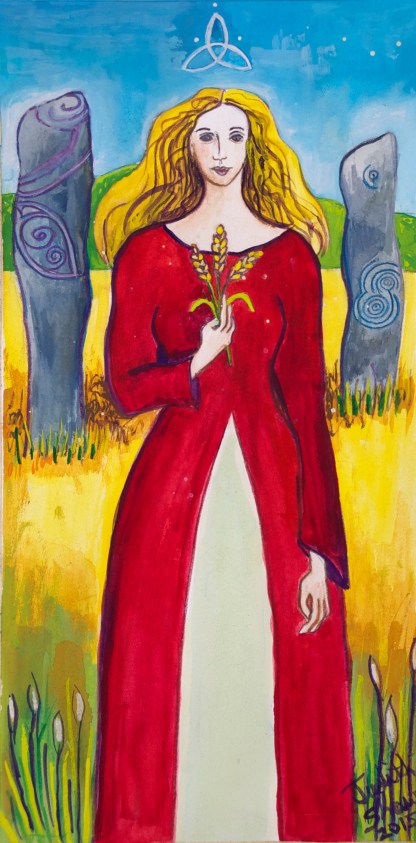 Grainne, Celtic Goddess by Judith Shaw