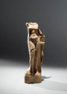 Votive Aphrodite Figurine Discovered in the El-Wad Cave, Mount Carmel dated to approximately 1st-2nd CE Image & information courtesy of The Israel Museum, Jerusalem (www.imj.org.il/en)