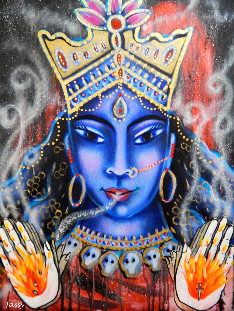 Kali Ma - She who carries transformation upon Her breath.