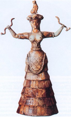 minoan snake goddess