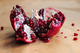 open pomegranate