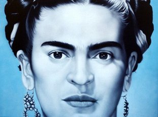 Frida Kahlo lithograph