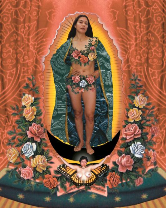 “Our Lady” by Alma Lopez (1999)