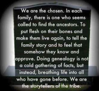 Genealogists breath of life