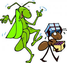 Grasshoppper and ant