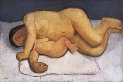Paula Modersohn-Becker, Mother and Child