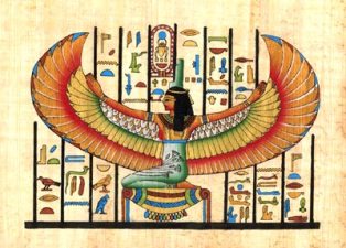 winged isis image