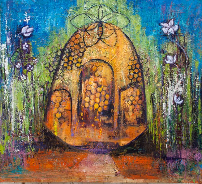 brigids-garden-painting-by-judith-shaw