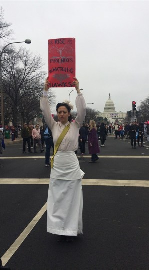 woman-protests-trump