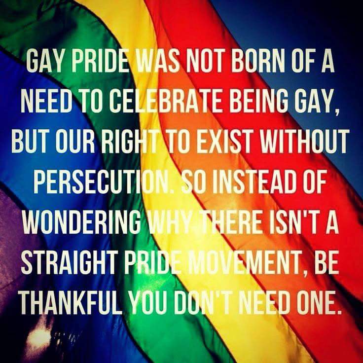 gay pride slogan