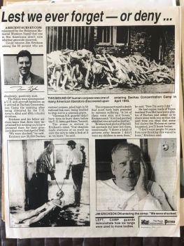 Grandpa Jim - Holocaust Article