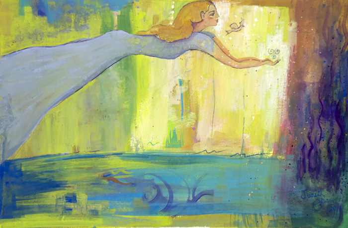 She-brings-light-painting-by-judith-shaw