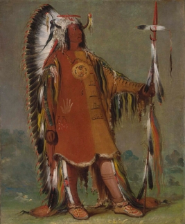 Native-american-chief-war-bonnet-george-catlin