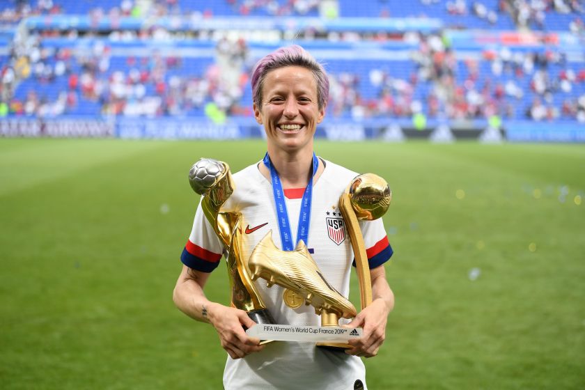 rapinoe trophies