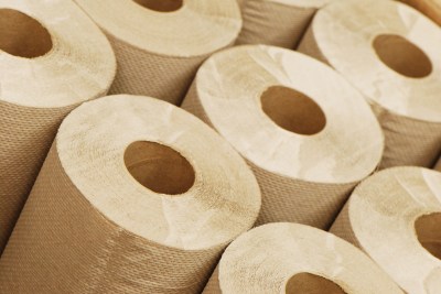 Rolls of paper towel