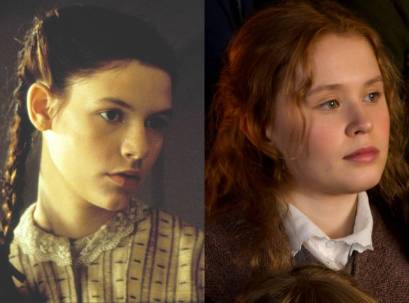 Image of Claire Danes (left) as Beth in Armstrong's 2000 adaptation and Eliza Scanlen (right) as Beth in Gerwig's 2019 adaptation