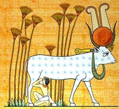 egyptian-sacred-cow-painting